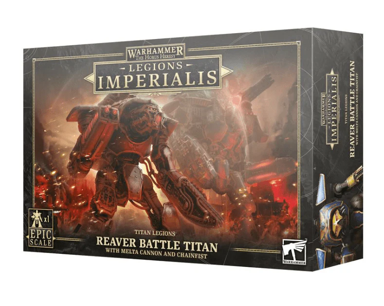 03-23 Legions Imperialis: Reaver Titan with Melta Cannon & Chainfist