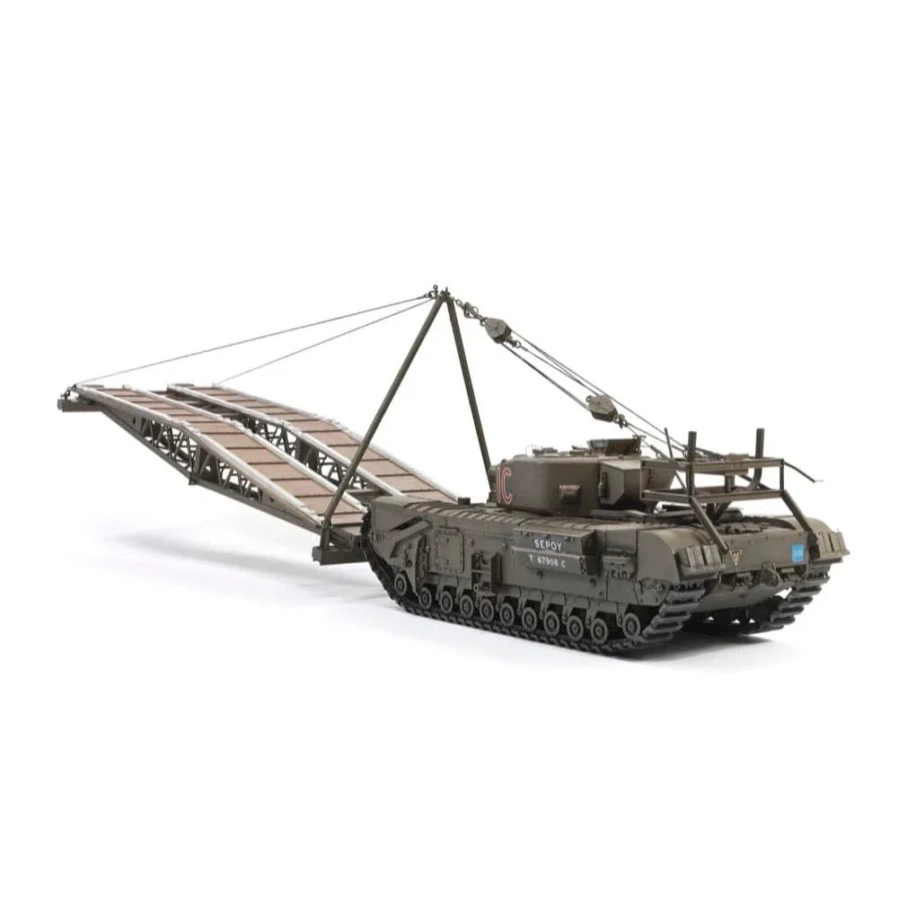 AFV Club 1/35 Churchill MK.IV AVRE with SBG bridge [35342] - Image 3
