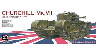 AFV Club AF35324 1/35 Churchill M.K. VII Plastic Model Kit