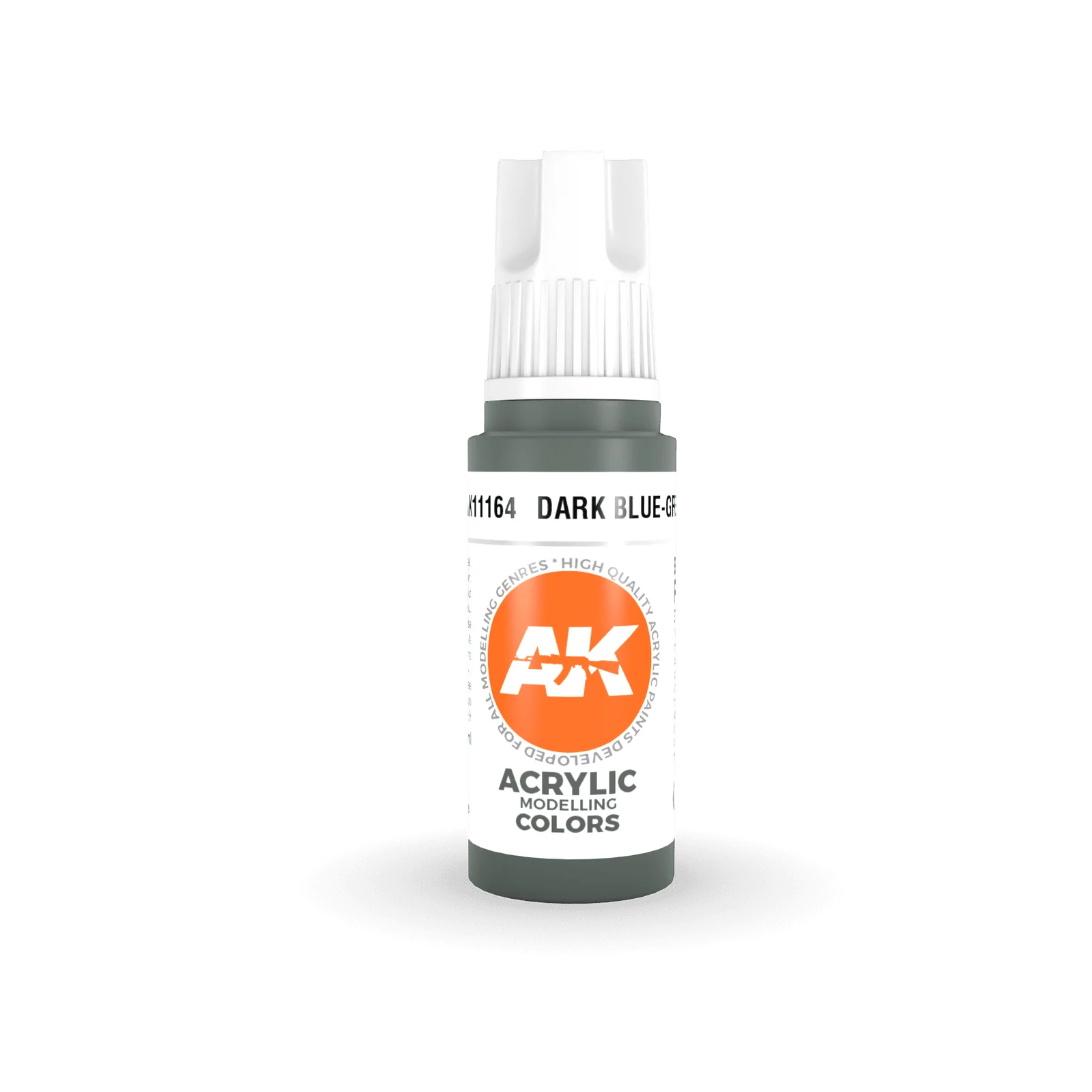 AK Interactive Dark Blue-Grey Acrylic Paint 17ml 3rd Generation [AK11164]