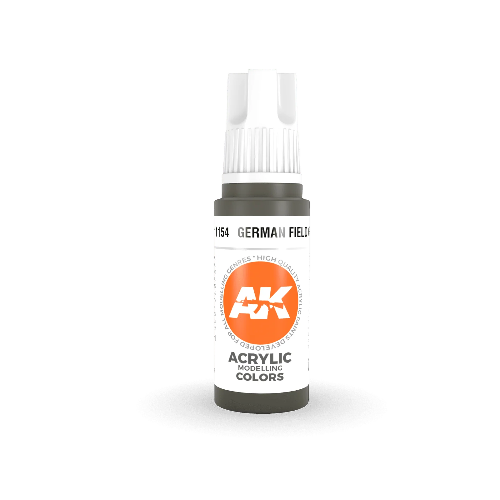 AK Interactive German Field Grey Acrylic Paint 17ml 3rd Generation [AK11154]