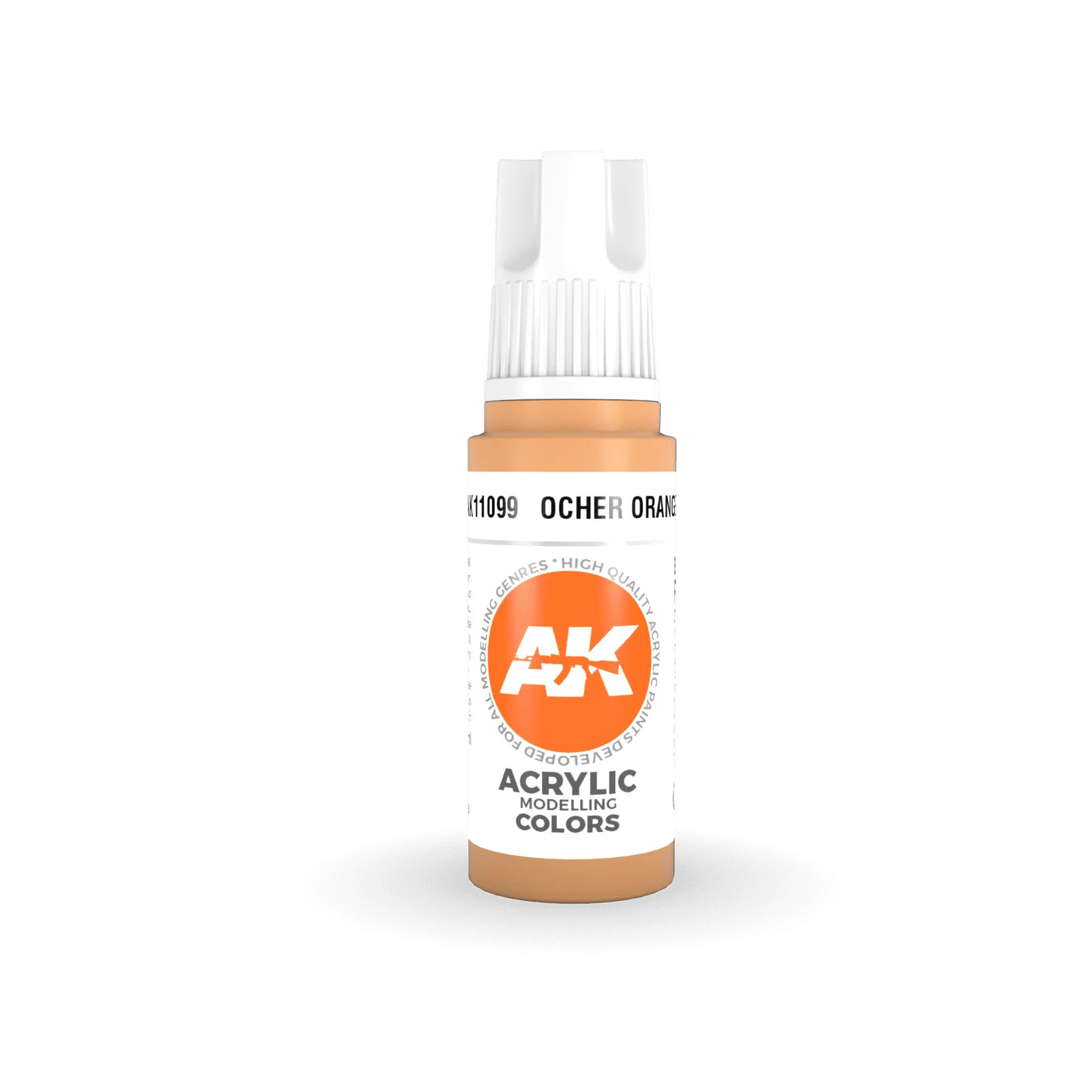 AK Interactive Ocher Orange Acrylic Paint 17ml 3rd Generation [AK11099]