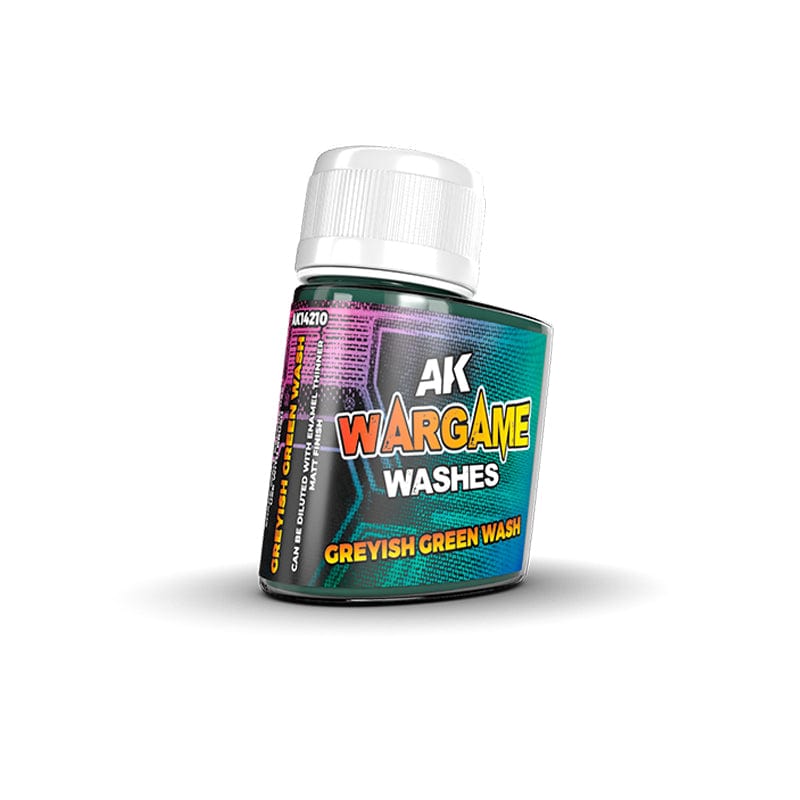 AK Interactive Wargame Washes: Greyish Green Wash 35ml