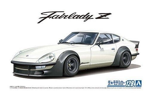Aoshima 1/24 Nissan S30 Fairlady Z Aero Custom Ver.2 1975 Plastic Model Kit