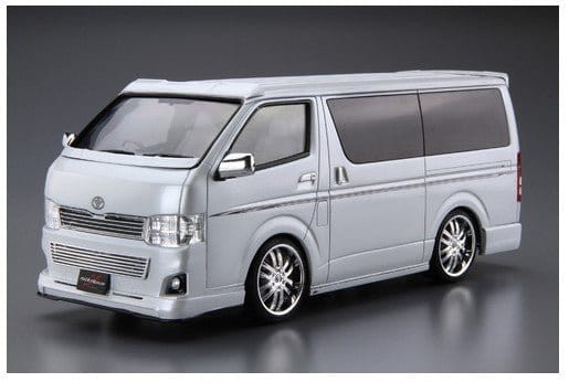Aoshima 1/24 Silkblaze TRH200V Hi-Ace Ver III 2010 (Toyota) Plastic Model Kit