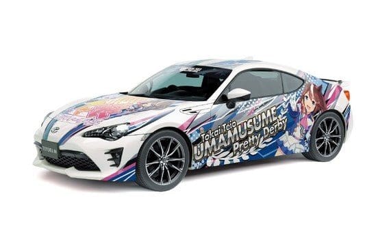 Aoshima 1/24 Uma Musume Pretty Derby ZN6 Toyota 86 2016 Plastic Model Kit