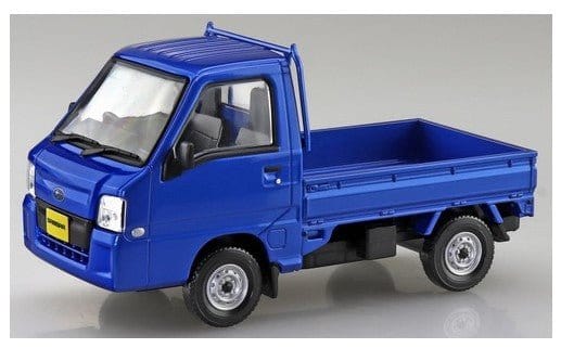 Aoshima 1/32 Snap Subaru Sambar Truck (WR Blue Limited) Plastic Model Kit