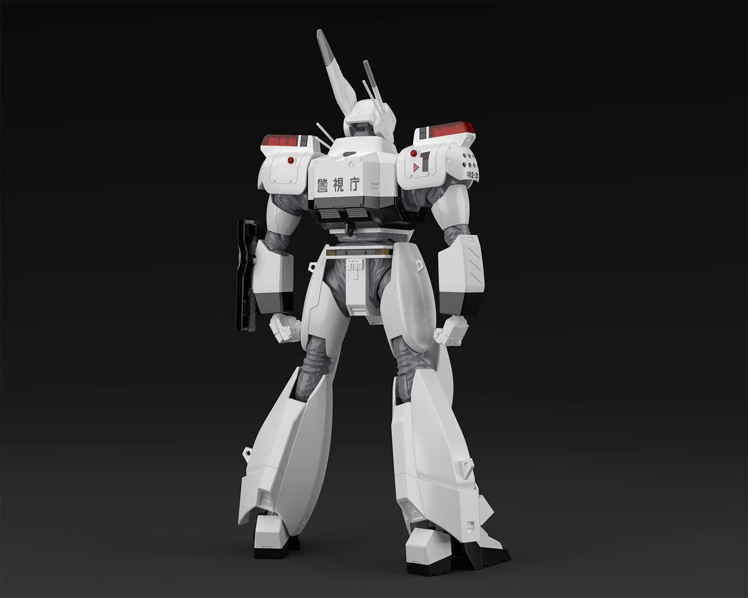 Aoshima 1/43 Mobile Police Patlabor Av-98 Ingram 1St + Special Command Vehicle Type 98 Plastic Model Kit [020172] - Image 2