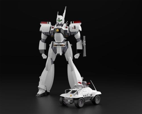 Aoshima 1/43 Mobile Police Patlabor Av-98 Ingram 1St + Special Command Vehicle Type 98 Plastic Model Kit [020172] - Image 4