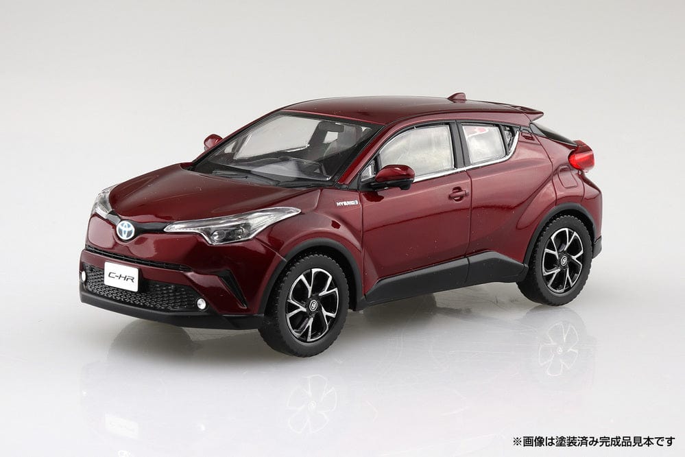 Aoshima 1/32 Toyota CHR (Sensual Red Mica) Model Kit - Image 2