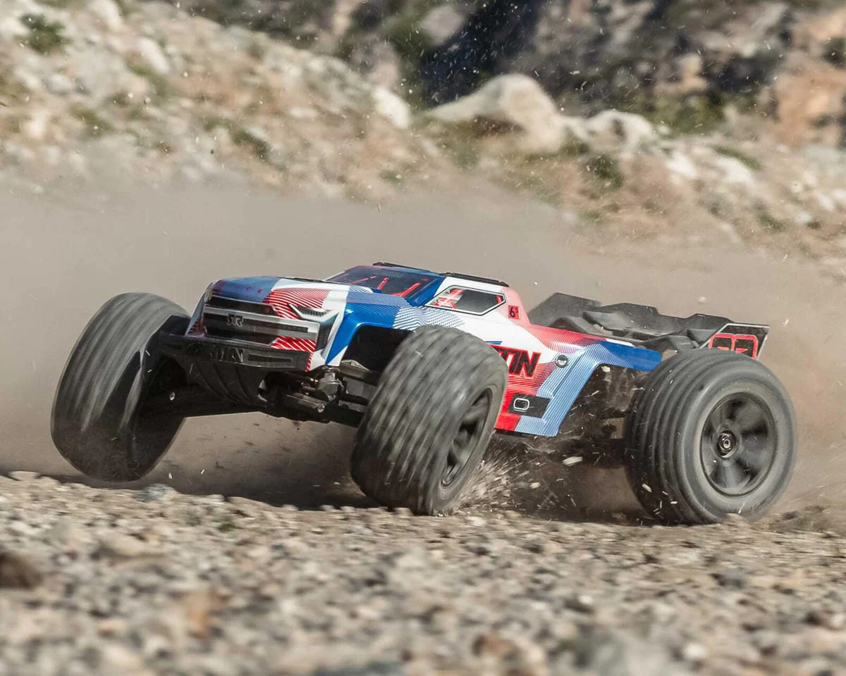 Arrma Kraton 6S BLX 4X4 1/8 Speed Monster Truck RTR Blue/Red [ARA8608V6T4] - Image 5