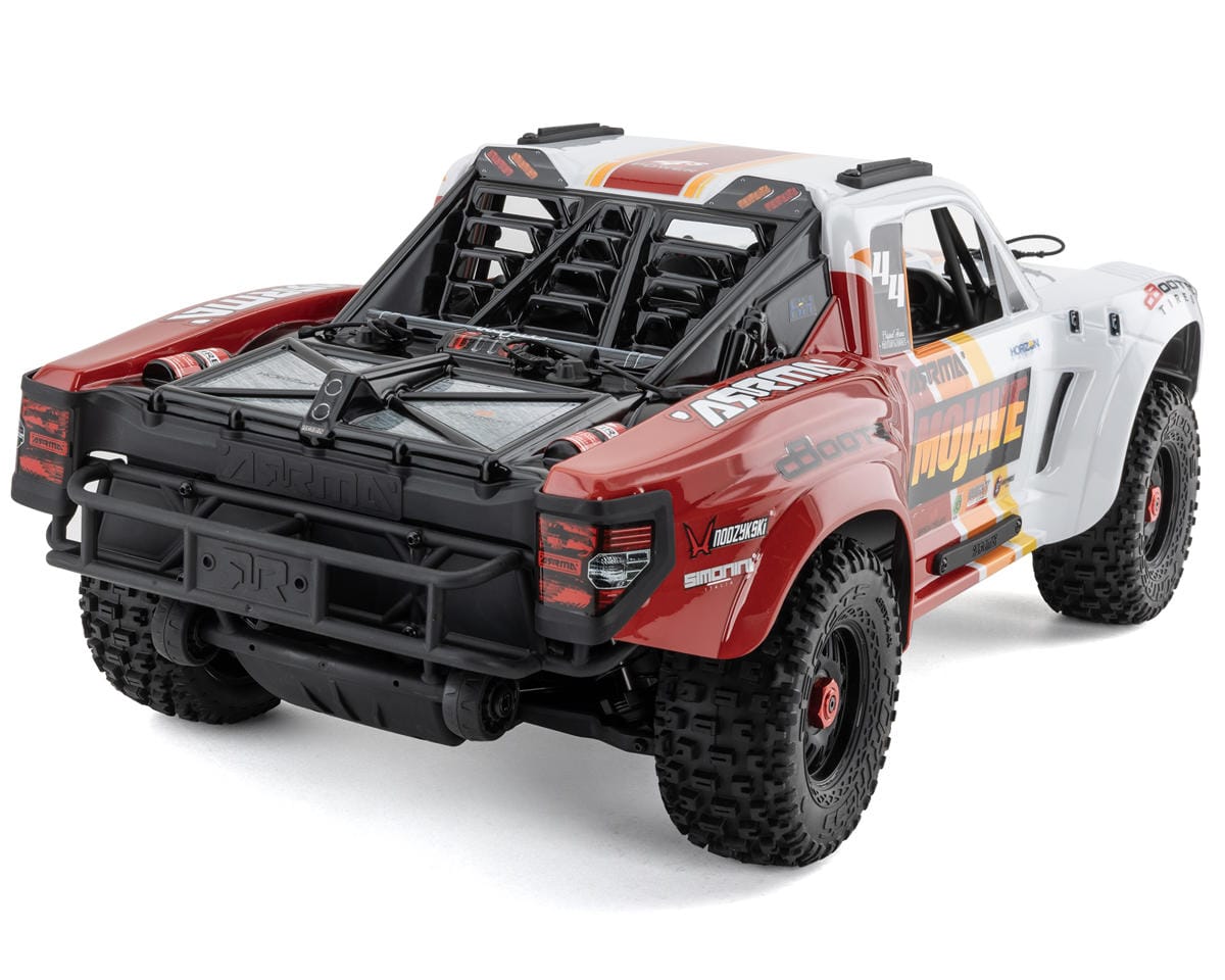 Arrma Mojave 4X4 BLX 4S Desert Truck RTR White/Red [ARA4404T1] - Image 3