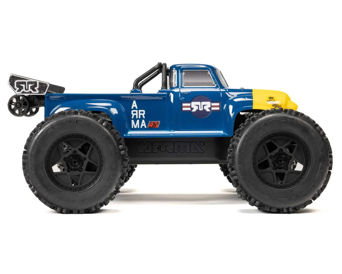 Arrma Notorious 6S BLX 4X4 1/8 Stunt Truck RTR Blue [ARA8611V6T2] - Image 2