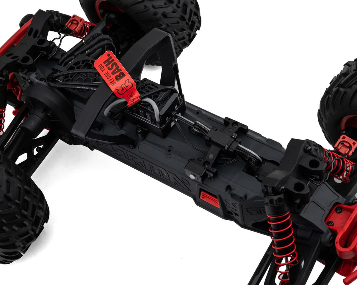 Arrma Quake 223S BLX DSC 1/10 2WD Monster Truck RTR Red [ARA3537T1] - Image 5