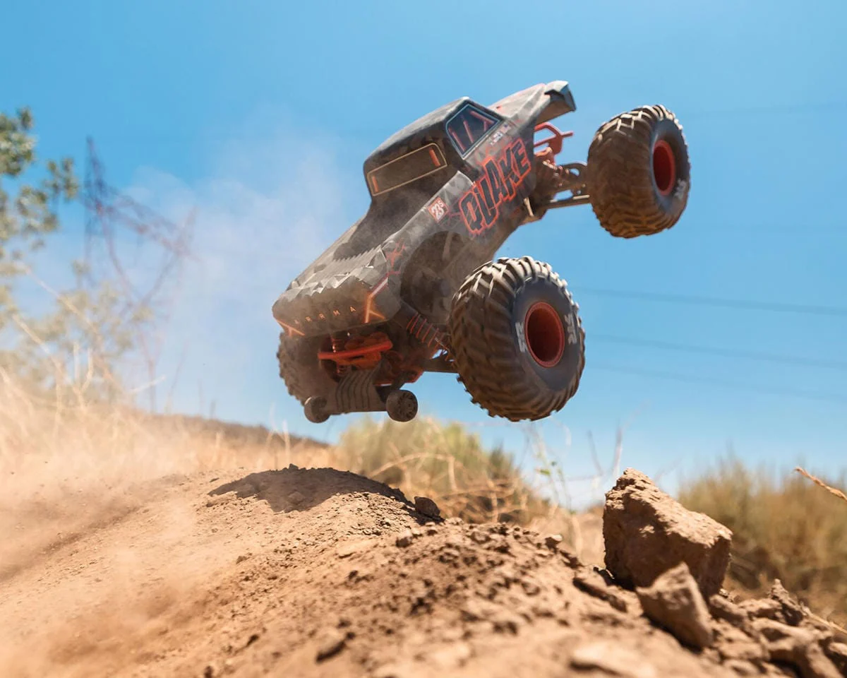 Arrma Quake 223S BLX DSC 1/10 2WD Monster Truck RTR Red [ARA3537T1] - Image 7