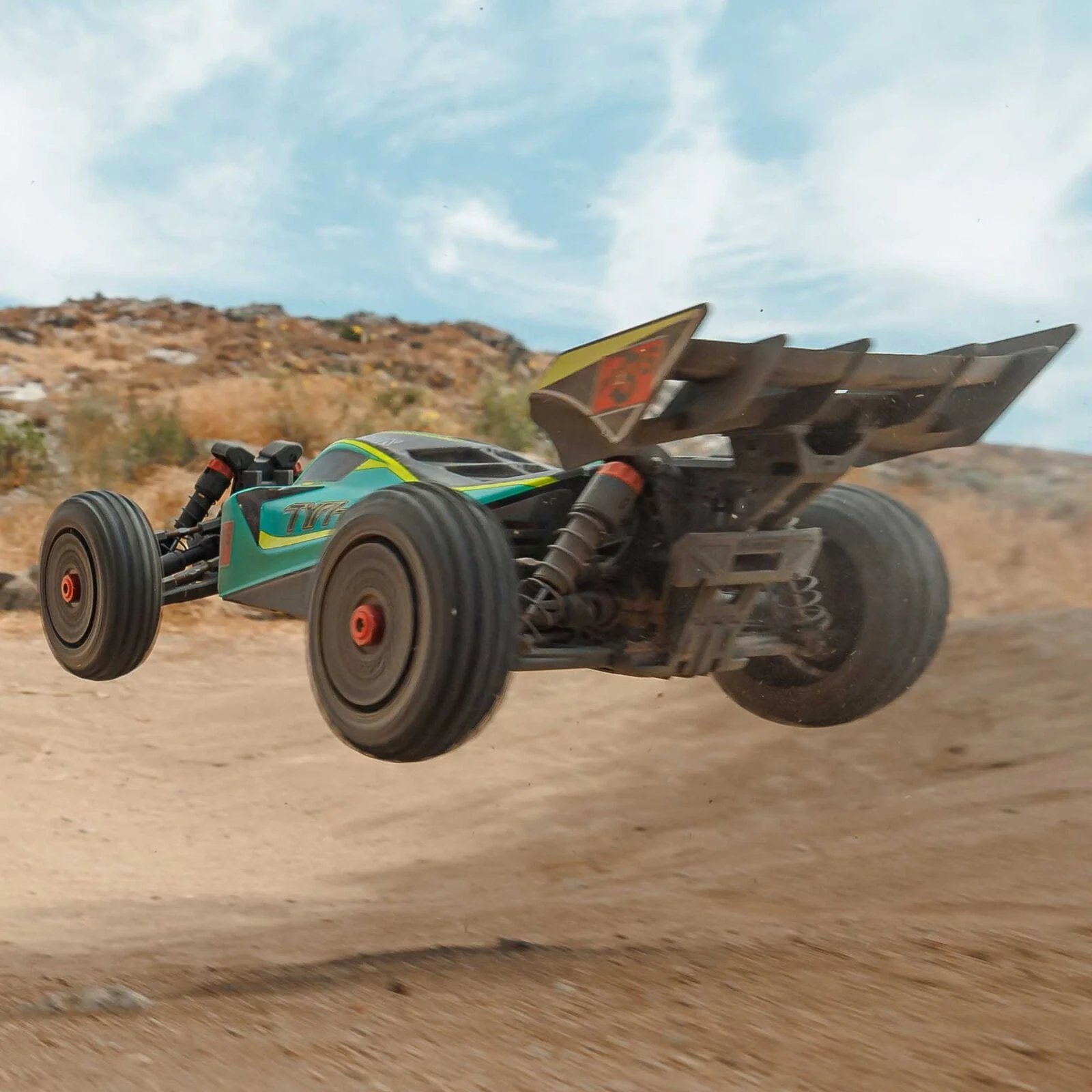 Arrma Typhon 223S DSC 4X4 BLX 1/8 RC Buggy RTR Green [ARA4306V4T1] - Image 13