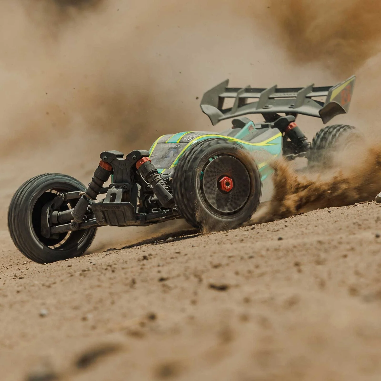 Arrma Typhon 223S DSC 4X4 BLX 1/8 RC Buggy RTR Green [ARA4306V4T1] - Image 14