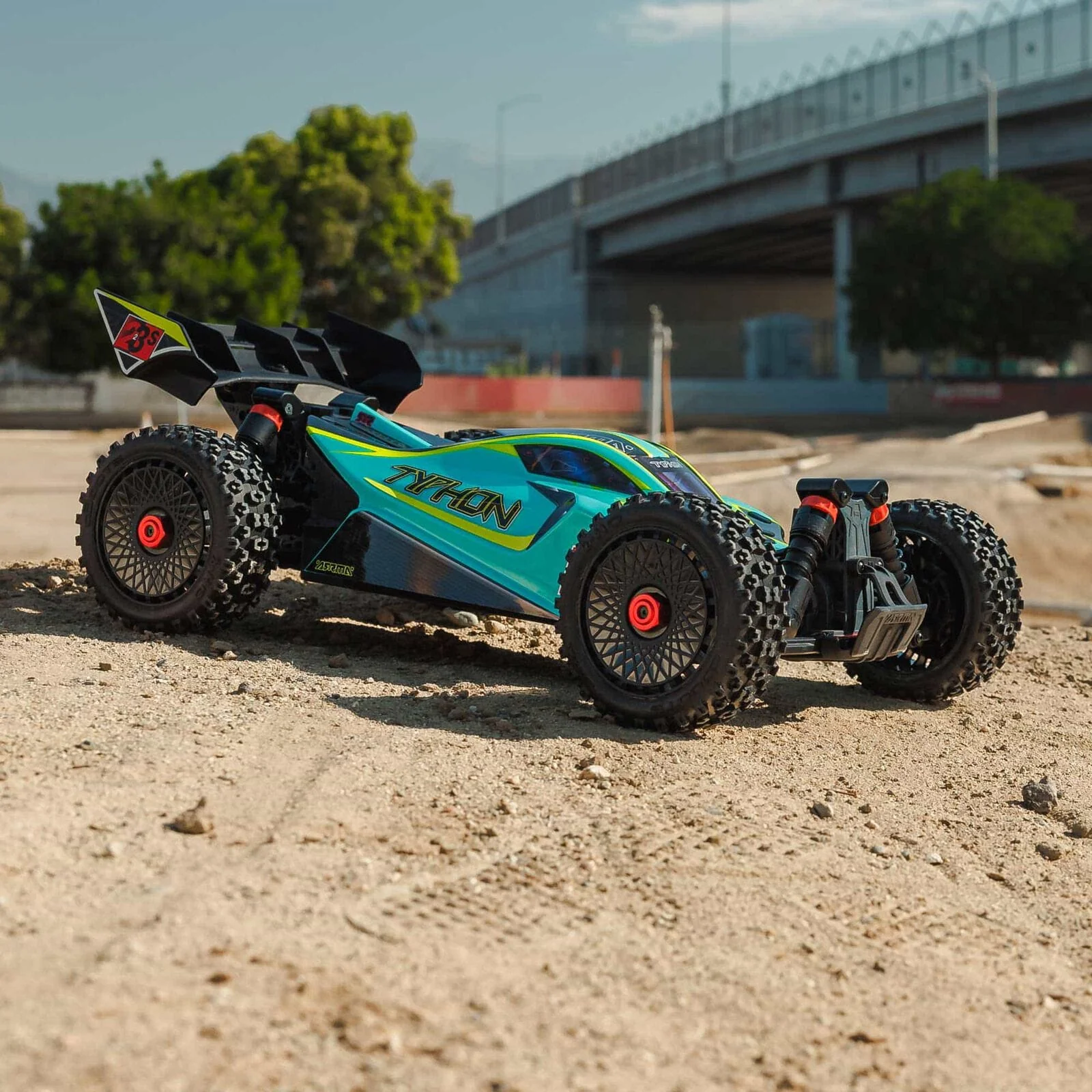 Arrma Typhon 223S DSC 4X4 BLX 1/8 RC Buggy RTR Green [ARA4306V4T1] - Image 15
