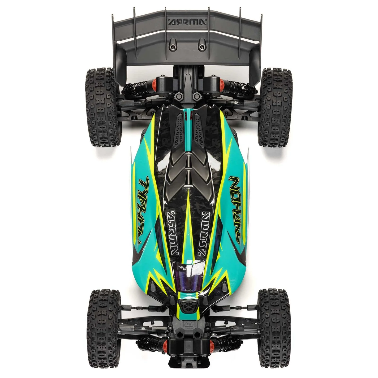 Arrma Typhon 223S DSC 4X4 BLX 1/8 RC Buggy RTR Green [ARA4306V4T1] - Image 4