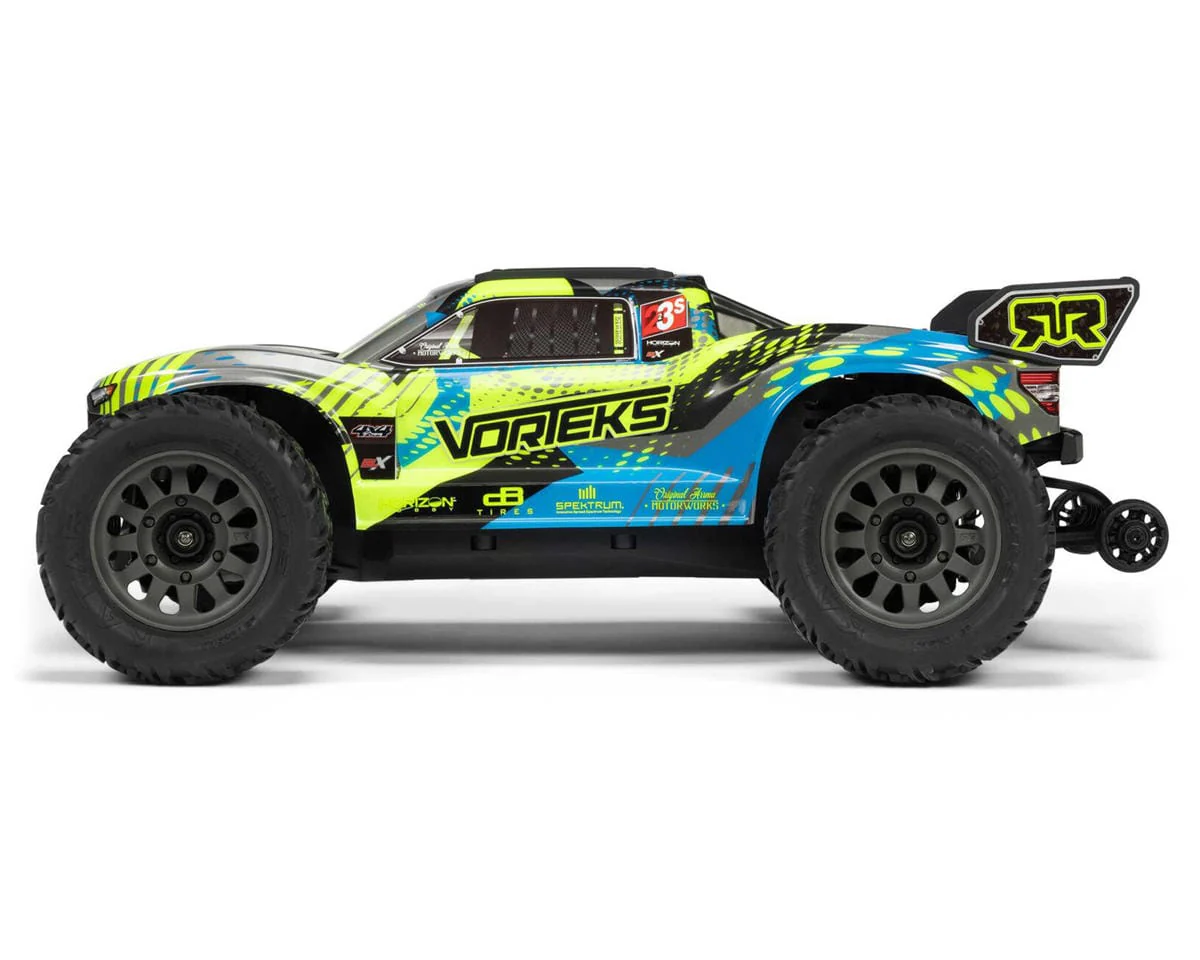 Arrma Vorteks V4 4X4 223S BLX 1/10 RC Stadium Truck RTR Teal [ARA4305V4T2] - Image 2