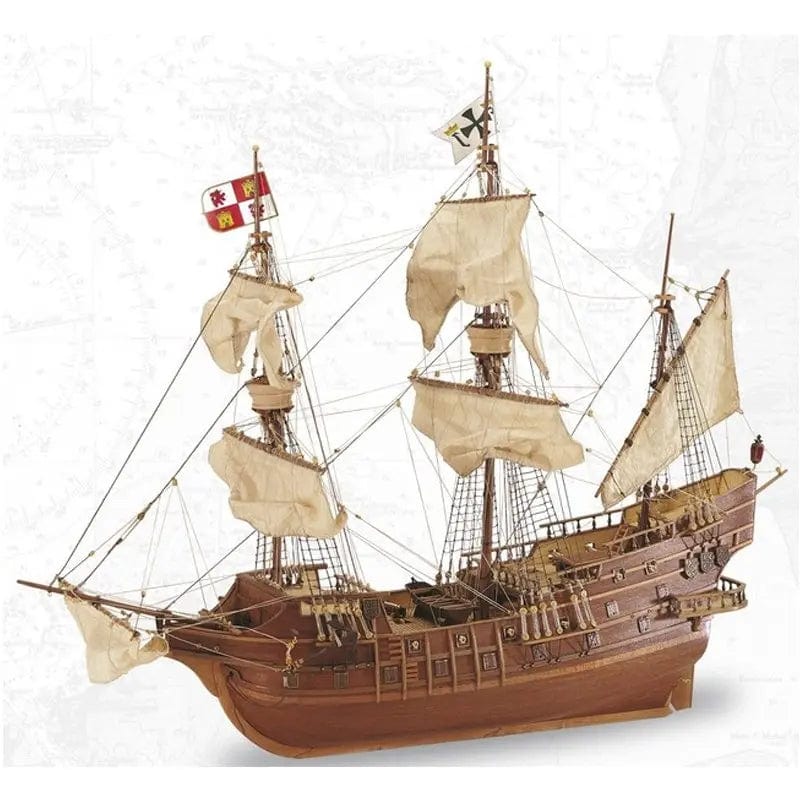 Artesania 18022 1/50 San Juan Spanish Galleon Wood Model Ship Kit - Image 2