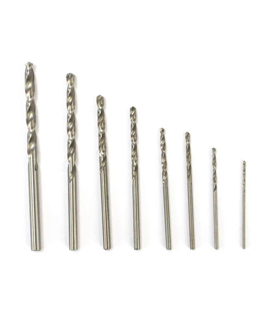 Artesania Set of 8 HSS-E Cobalt Steel Drill Bits (Diam. 1-1.5-1.8-2.0-2.5-3.0-4.0) [27217] - Image 2