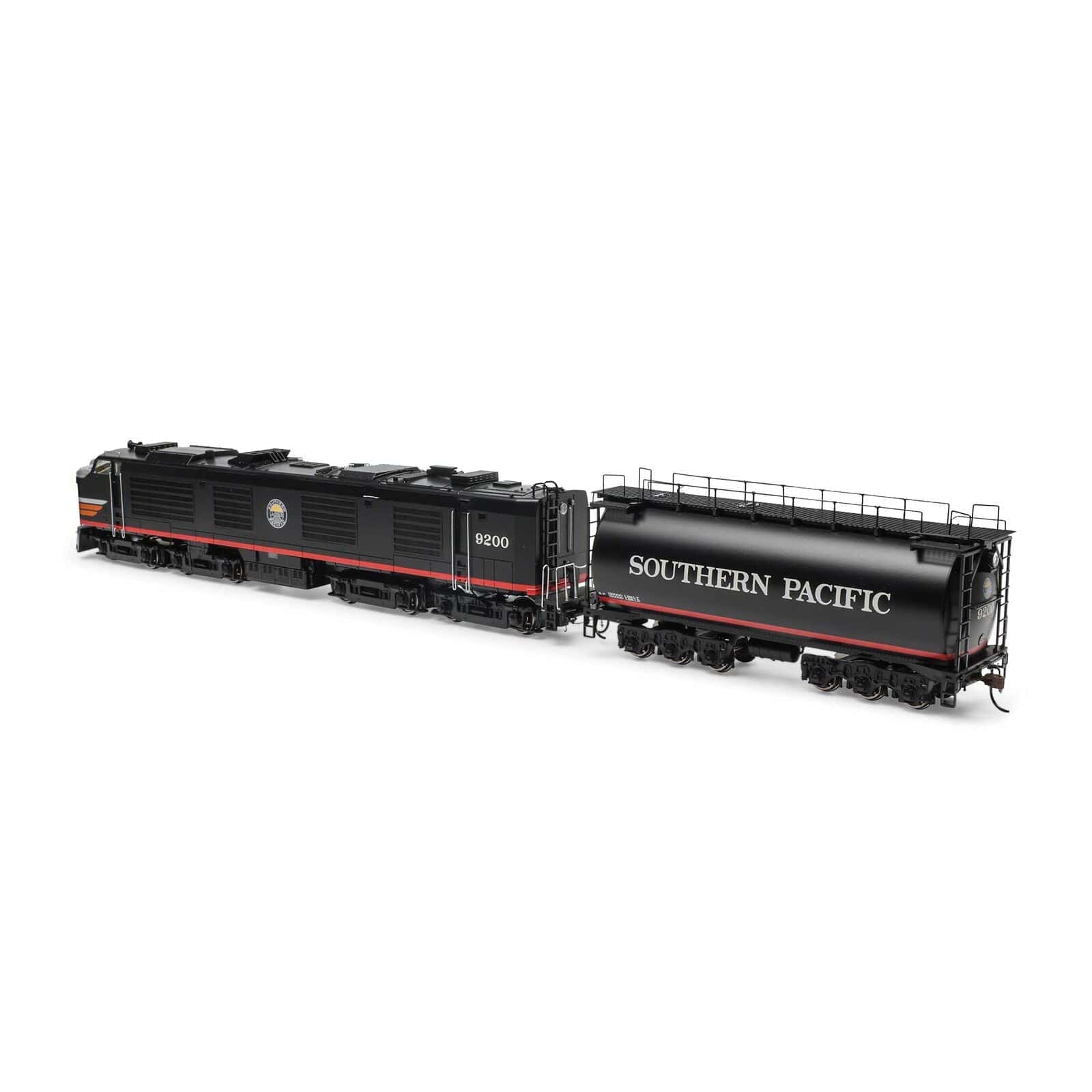 Athearn Genesis HO Scale Gas Turbine w/Tender, SP #9200 [ATHG41147] - Image 4