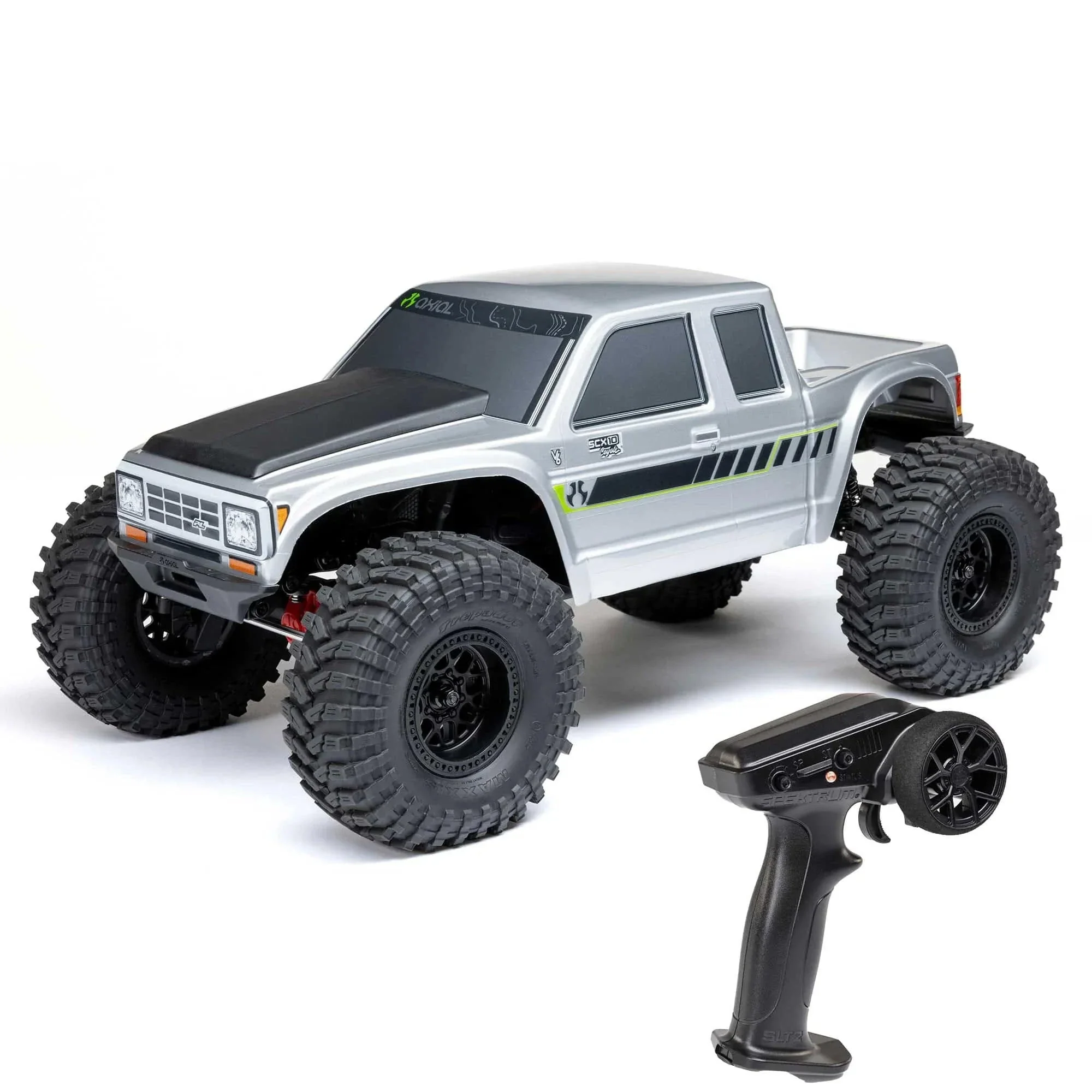 Axial SCX10 III Coyote 4WD Rock Crawler - Silver [AXI-2036T1] - Image 4