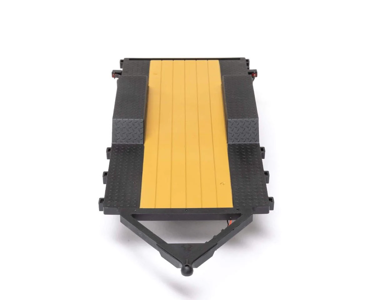 Axial SCX24 Flat Bed Vehicle Trailer with LED Tail Lights - Image 3