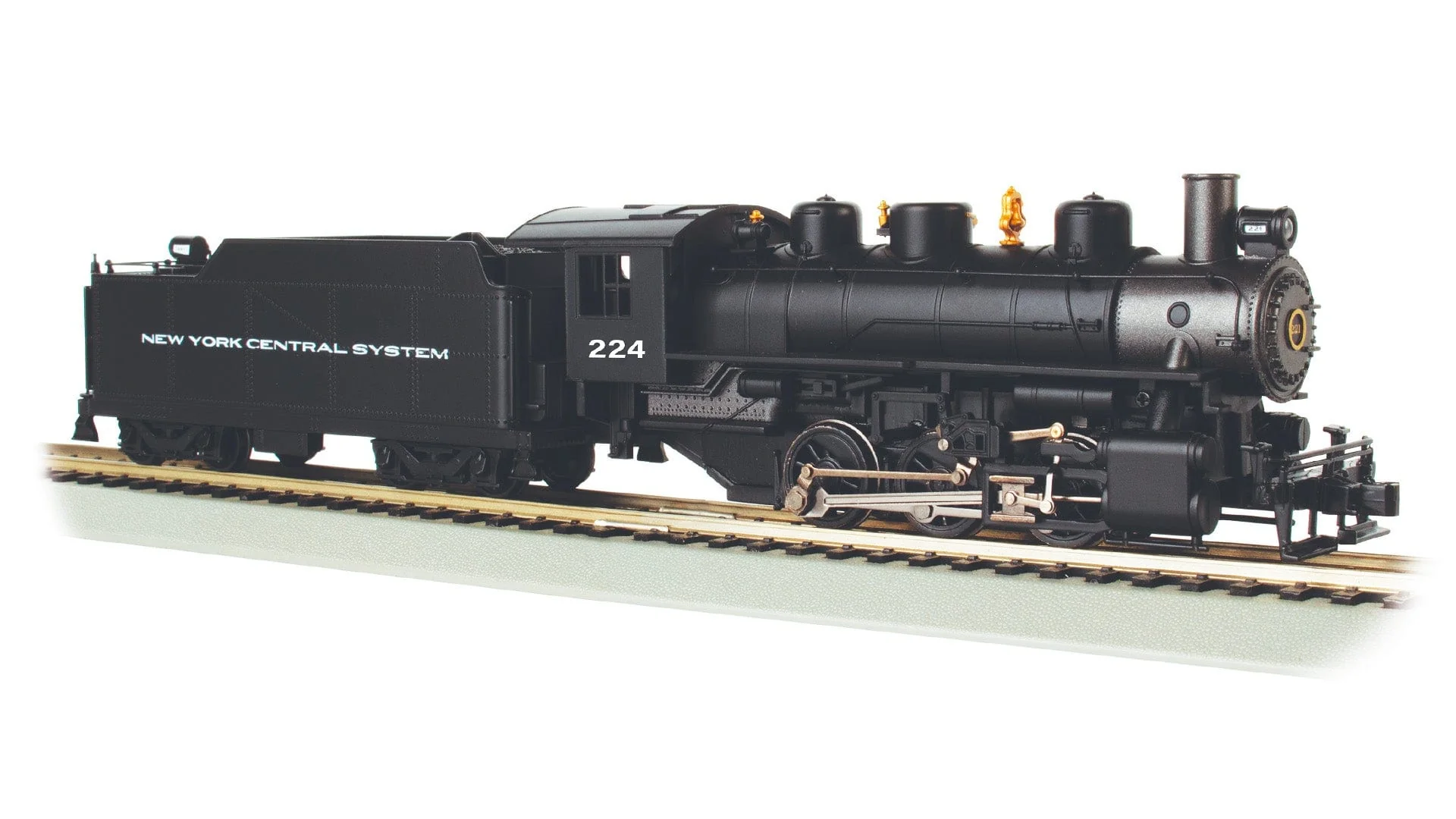 Bachmann 50408 HO Scale USRA 0-6-0 & Short Haul Tender - New York Central #224