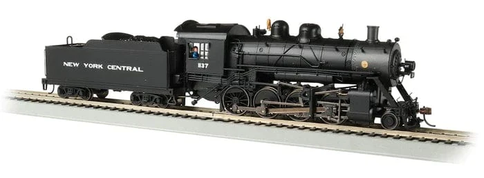 Bachmann 57903 HO 2-8-0 Consolidation - Sound and DCC - Sound Value - New York Central 1137 (black, graphite)