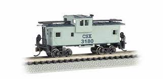 Bachmann 70763 N 36ft Wide-Vision Caboose - Ready to Run - Silver Series(R) - Denver & Rio Grande Western 1511