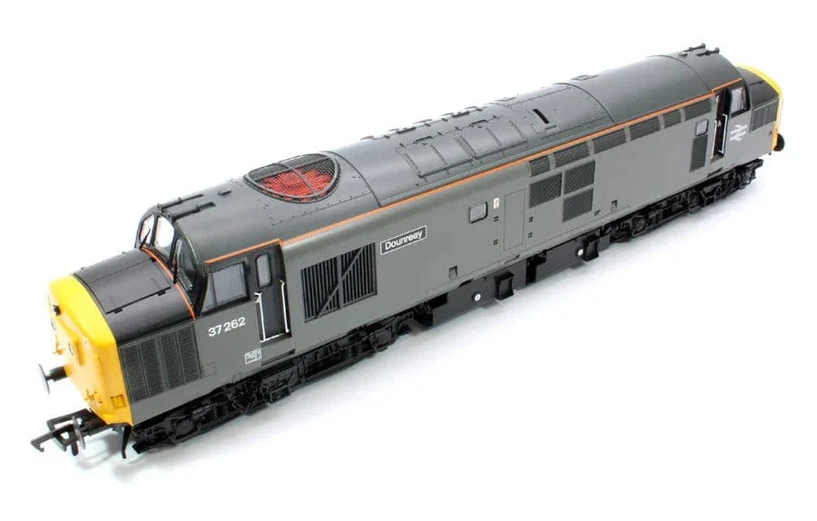 Bachmann Branchline 35-311SF OO Class 37/0 Centre Headcode 37262 BR Enigneers Grey - DCC/Sound - Image 2