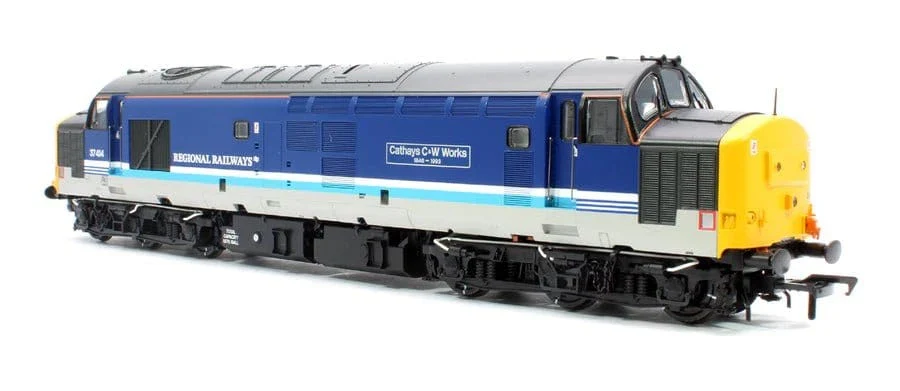 Bachmann Branchline 35-338SFX OO Class 37/4 37414 Cathays C&W Works BR Regional Diesel - Deluxe DCC/Sound** - Image 4