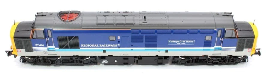 Bachmann Branchline 35-338SFX OO Class 37/4 37414 Cathays C&W Works BR Regional Diesel - Deluxe DCC/Sound** - Image 8
