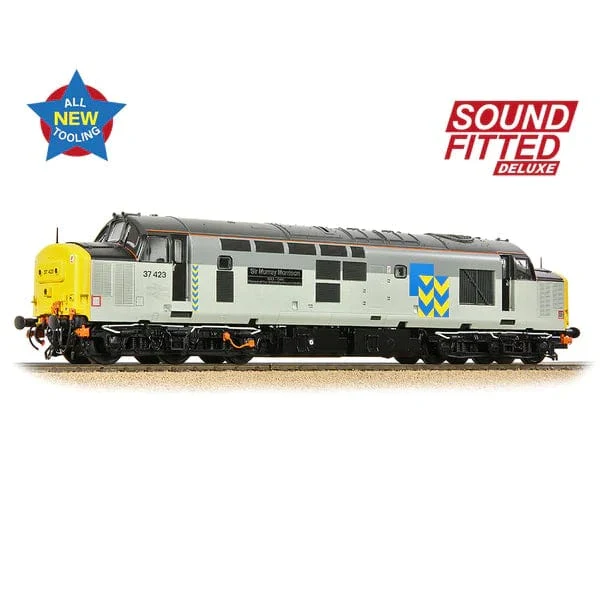 Bachmann Branchline OO 35-337SFX Class 37/4 Refurbished 37423 Sir Murray Morrison BR RF Metals Sector DCC/Sound**