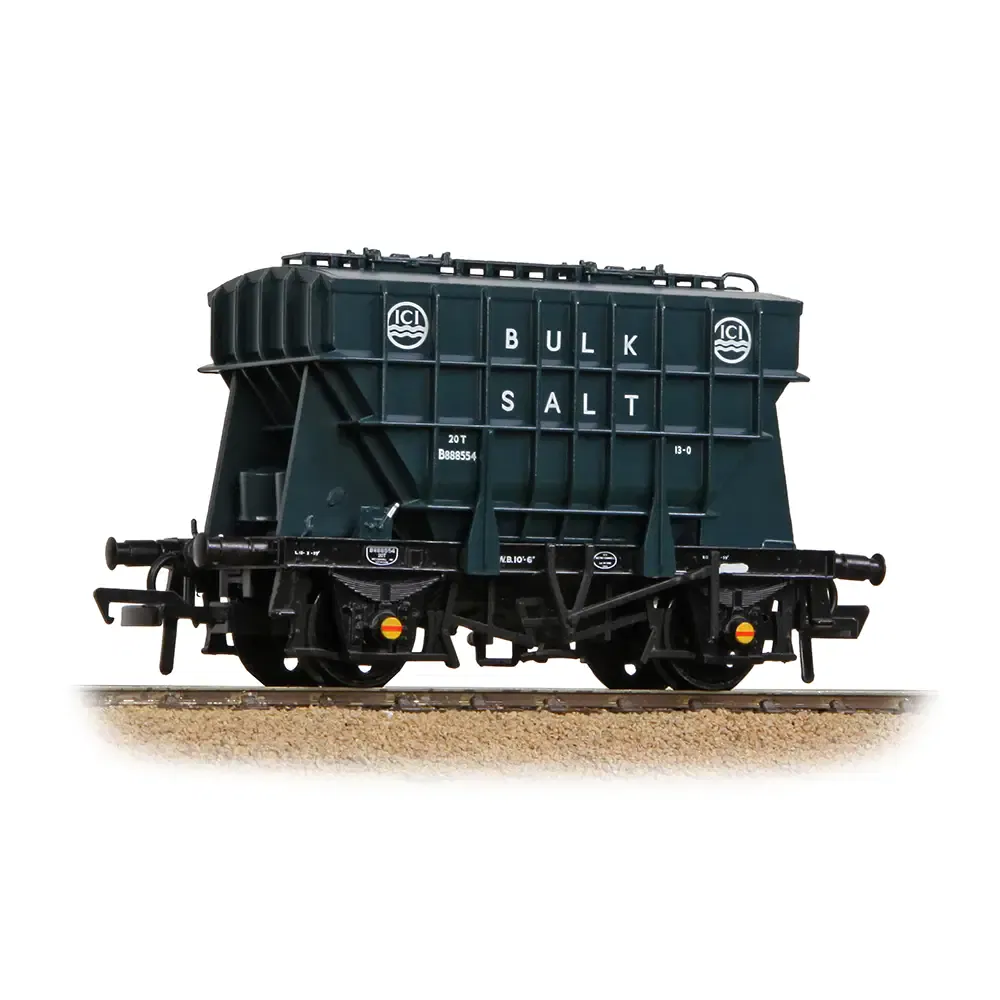 Bachmann Branchline OO Scale BR 20T Presflo Bulk Powder Wagon ICI Bulk Salt Blue