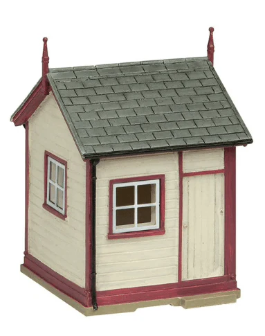 Bachmann Scenecraft 44-0178M OO Scale GCR Lamp Hut Maroon and Cream**