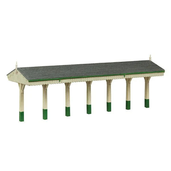 Bachmann Scenecraft OO Scale S&DJR Wooden Canopy Green and Cream