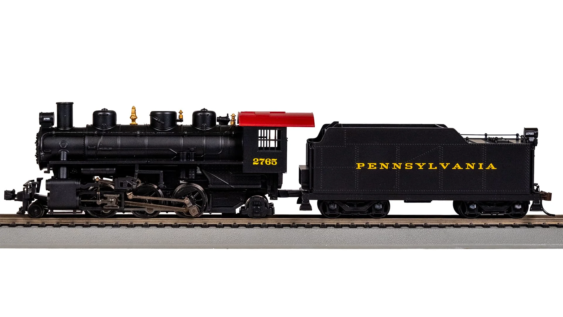 Bachmann USA HO Scale Prairie 2-6-2 w/Smoke & Tender - Pennsylvania #2765