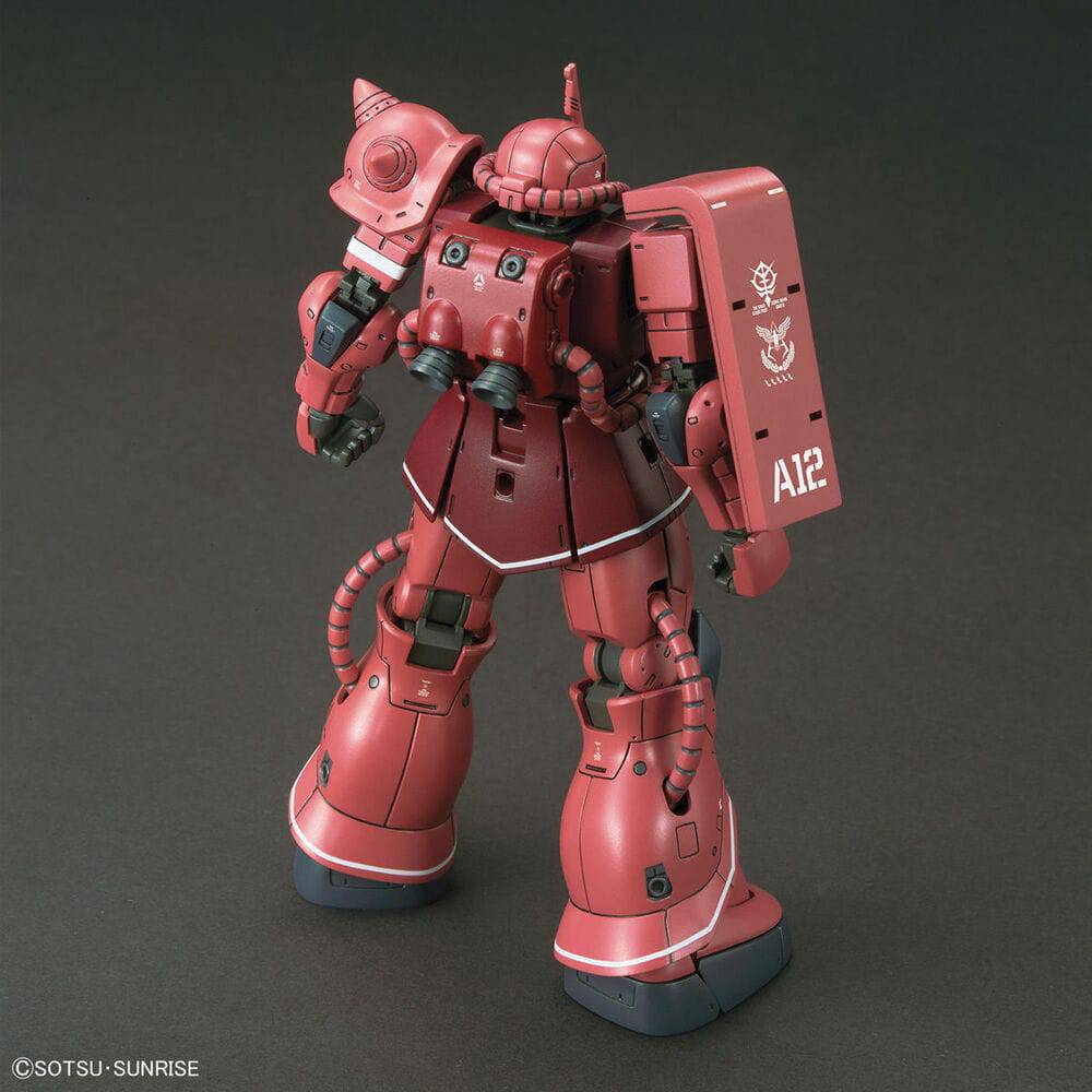 Bandai 1/144 HG MS-06S Zaku II Red Comet Ver [5057656]** - Image 3