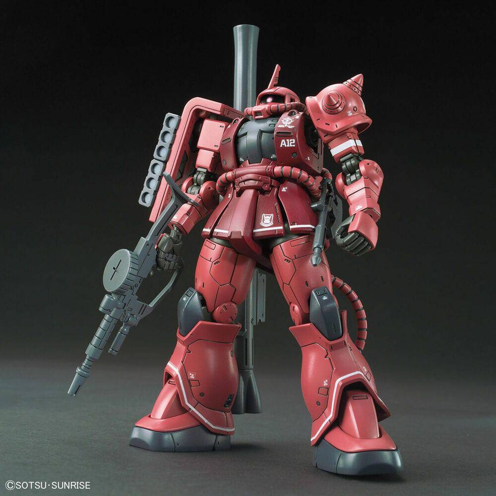 Bandai 1/144 HG MS-06S Zaku II Red Comet Ver [5057656]** - Image 4