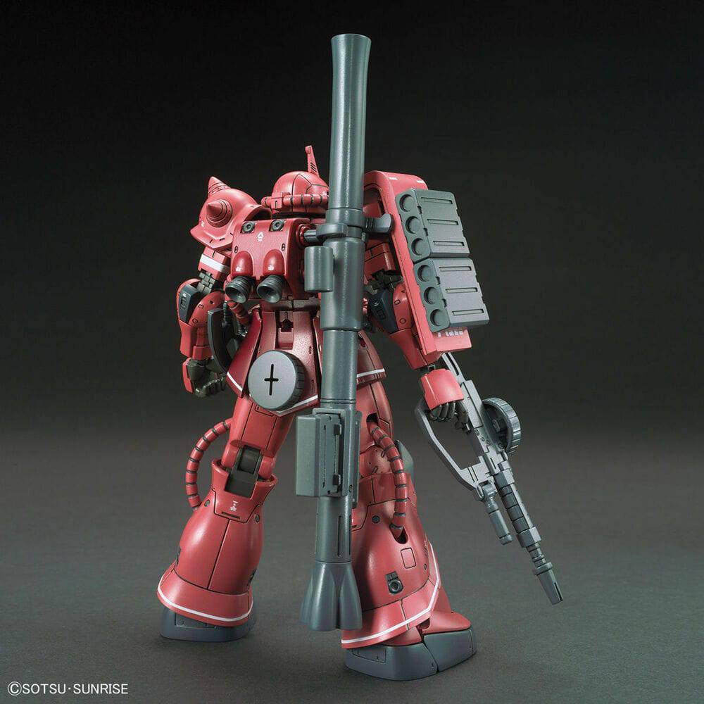 Bandai 1/144 HG MS-06S Zaku II Red Comet Ver [5057656]** - Image 5