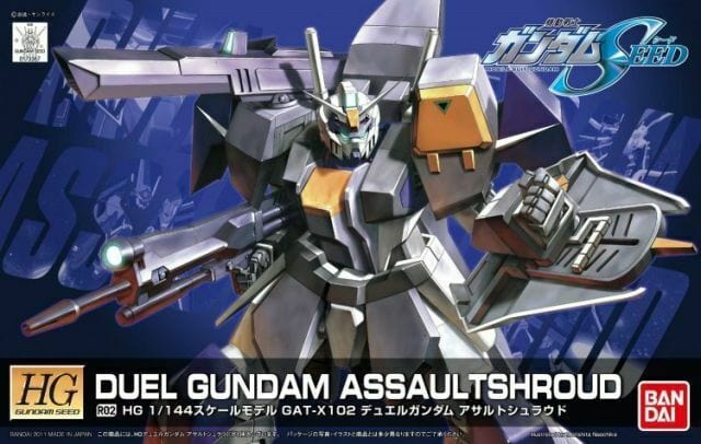 Bandai 5060359 HG 1/144 R02 Duel Gundam**