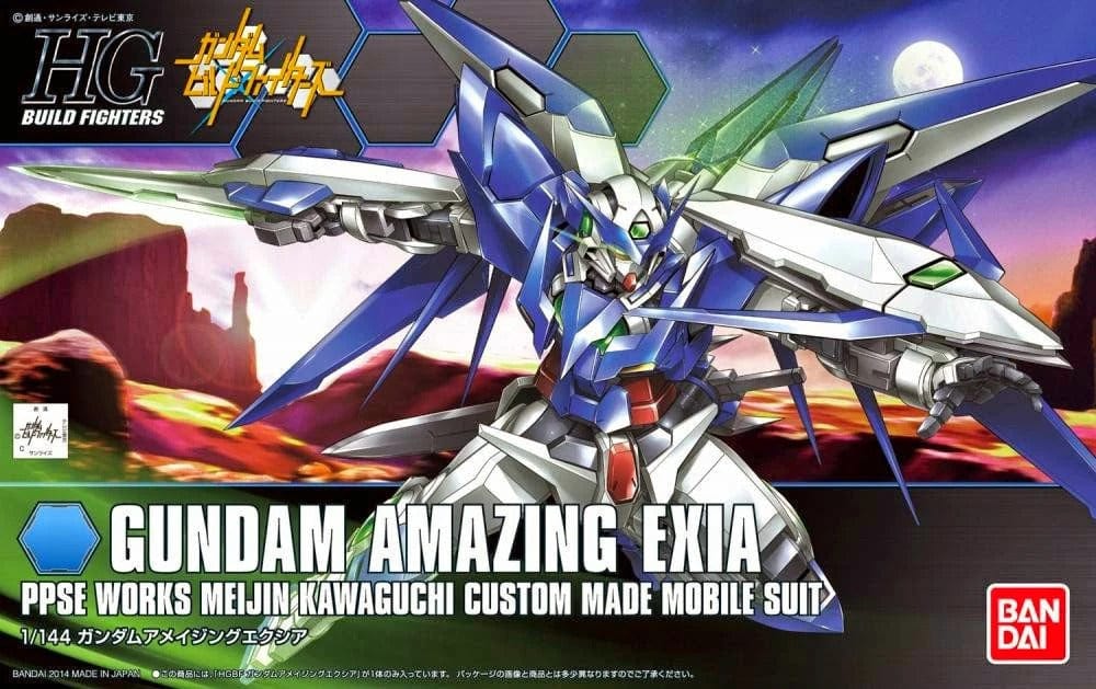 Bandai 5060372 HGBF 1/144 Gundam Amazing Exia