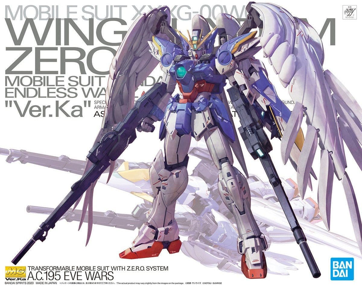 Bandai 5060760 MG 1/100 Wing Gundam Zero EW Ver Ka Gundam Wing