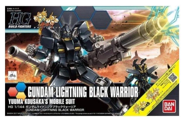 Bandai 5061216 HGBF 1/144 Lightning Black Warrior Gundam Build Fighters**