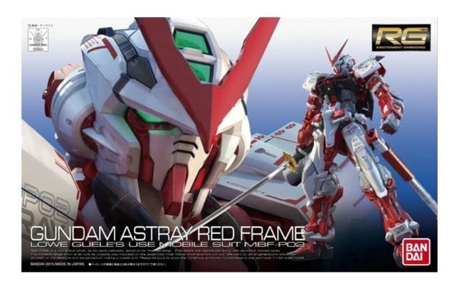 Bandai 5061618 1/144 RG MBF-PP02 Gundam Astray Red Frame