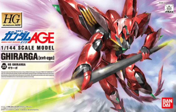 Bandai 5062909 HG 1/144 GhiraRGa Plastic Model Kit