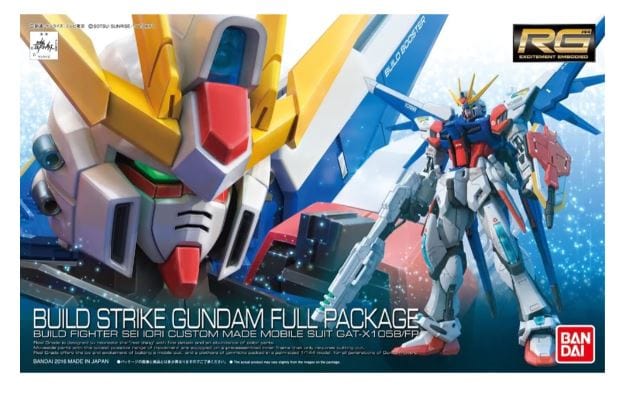 Bandai 5063084 1/144 RG Build Strike Gundam Full Package